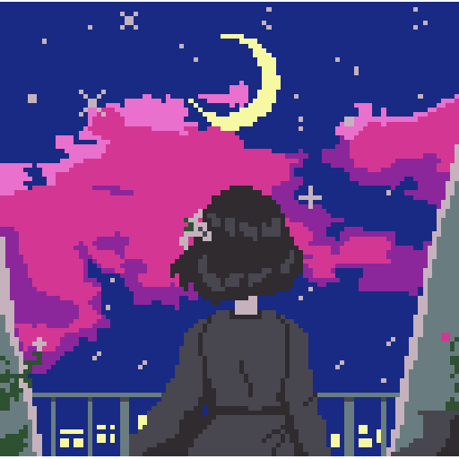 梦幻城市夜空