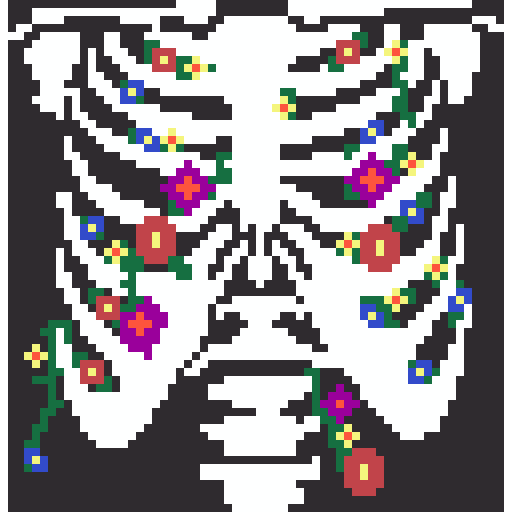 闻花骷髅