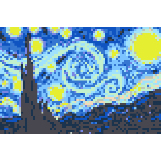 梵高 星月夜