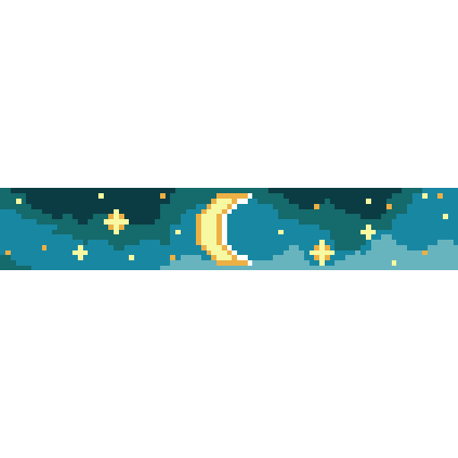 夜星月牙