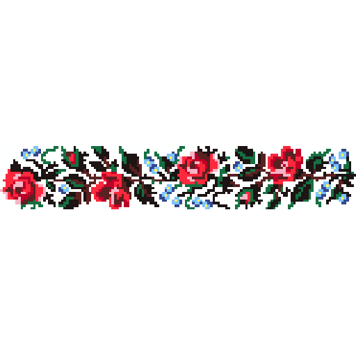 玫瑰矢车菊花环