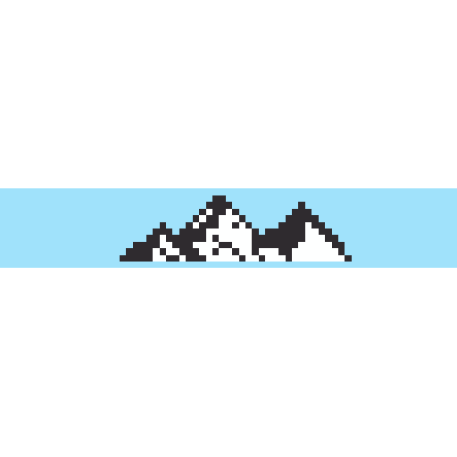 雪山标志