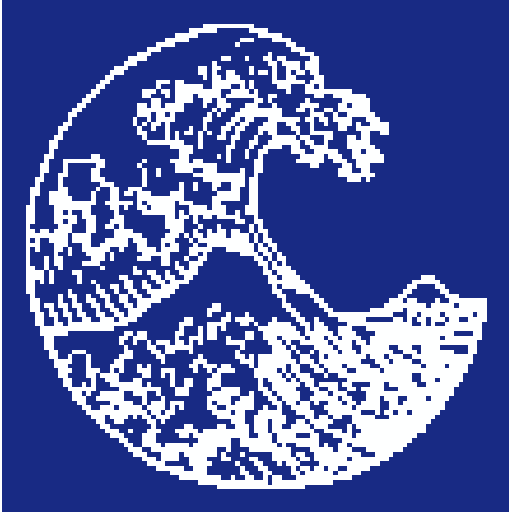 海浪挂画