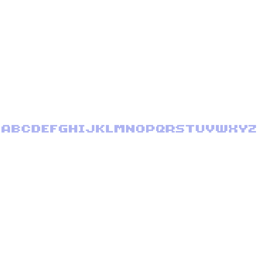泡泡大写字母