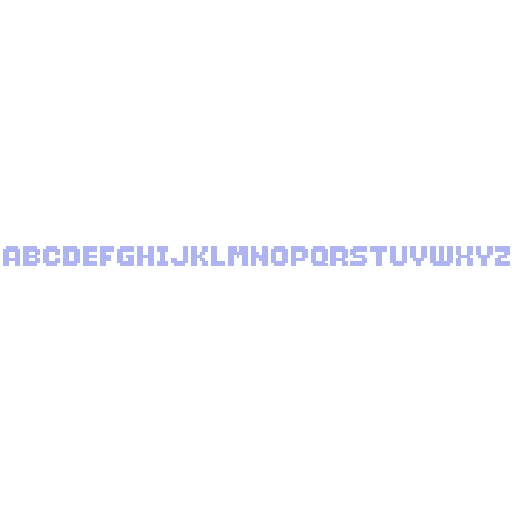 泡泡大写字母