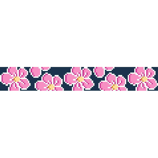 描边花