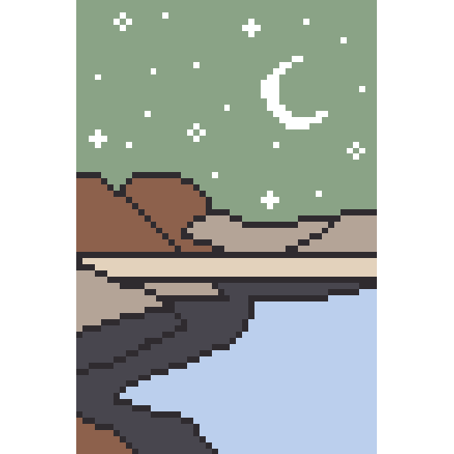 月下山湖