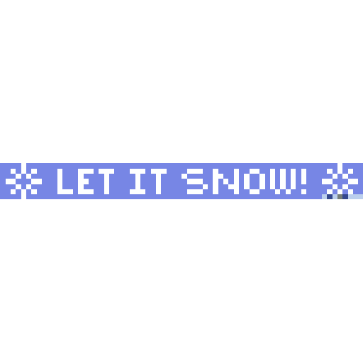 下雪吧