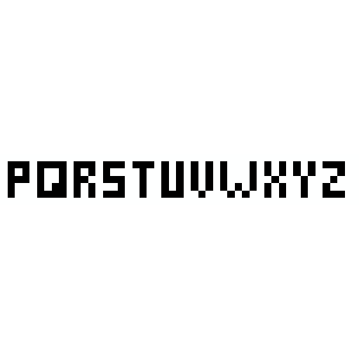 字母P-Z