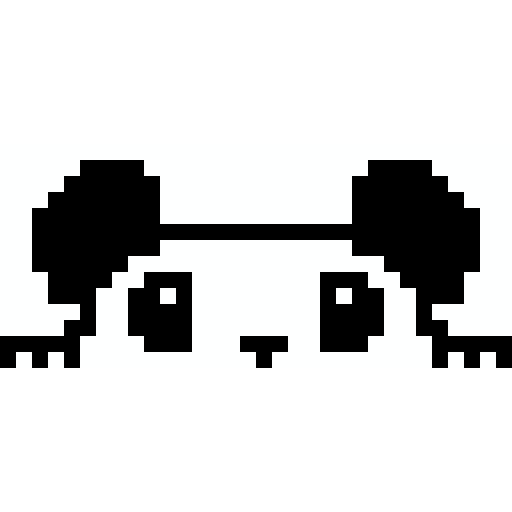躲藏熊猫