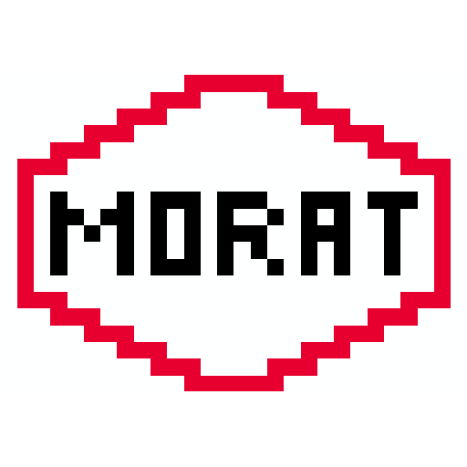 MORAT乐队标志 - 文字符号 - 28 × 19 - 拼豆图纸与作品详情