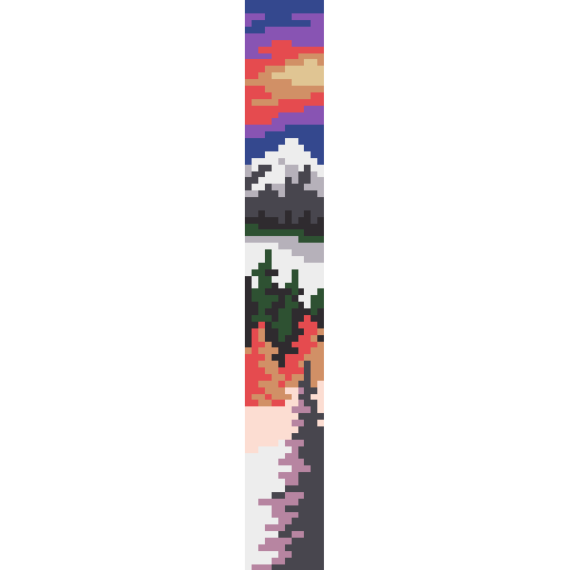 冬日雪山