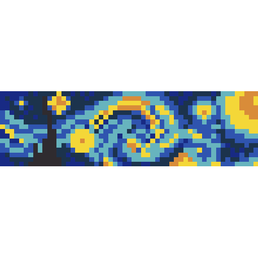 梵高 星夜