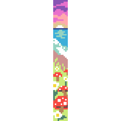 海边日落花