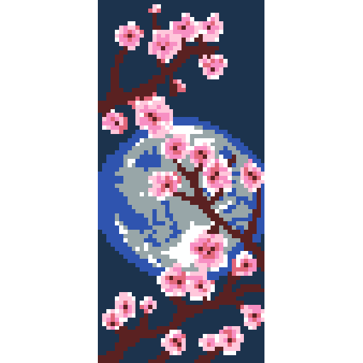 月下樱