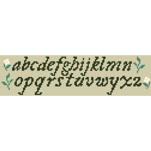 花体名字字母