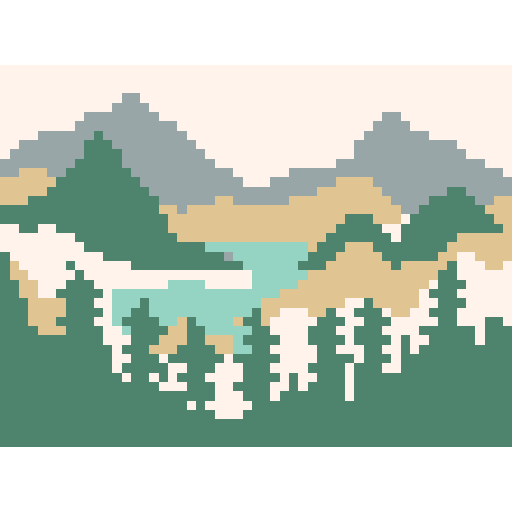 山林湖光