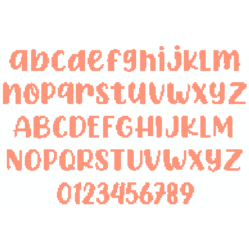 大小写字母表